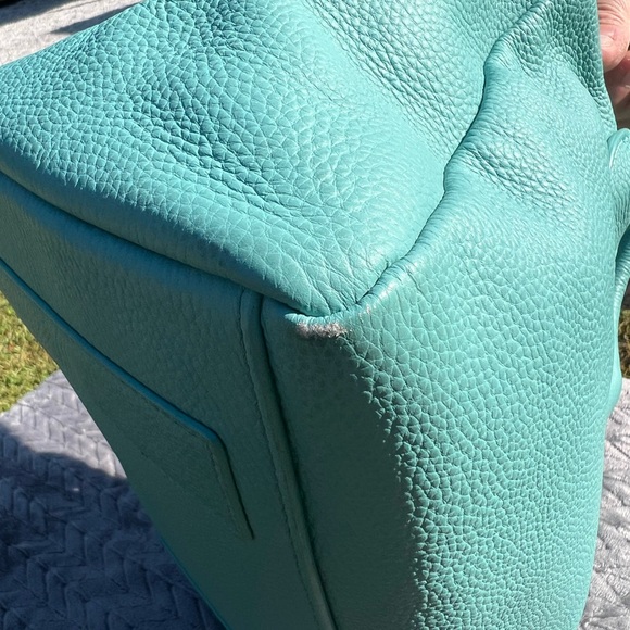 BECK Bags - HAYES in AUDREY Tiffany Blue - GENIUNE LEATHER - RETIRED color! - Picture 12 of 12